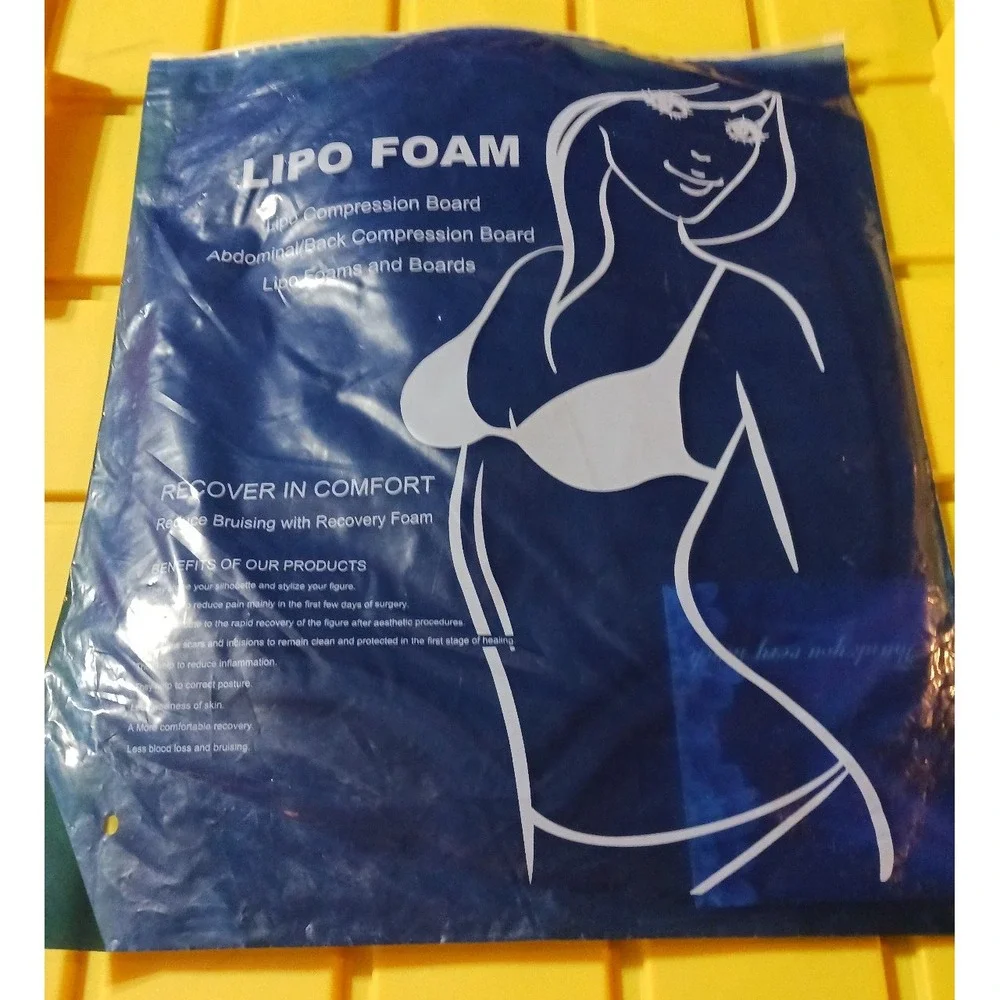 NEW Lipo Foam Abdominal Recovery Compression Foam, Post Surgery, 11.5